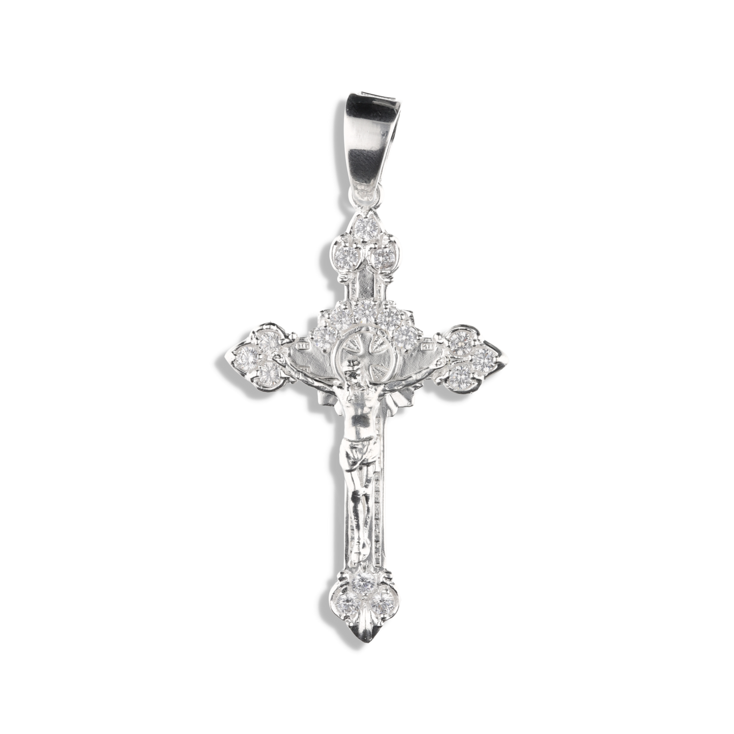 Cruz Ornamental con Piedra