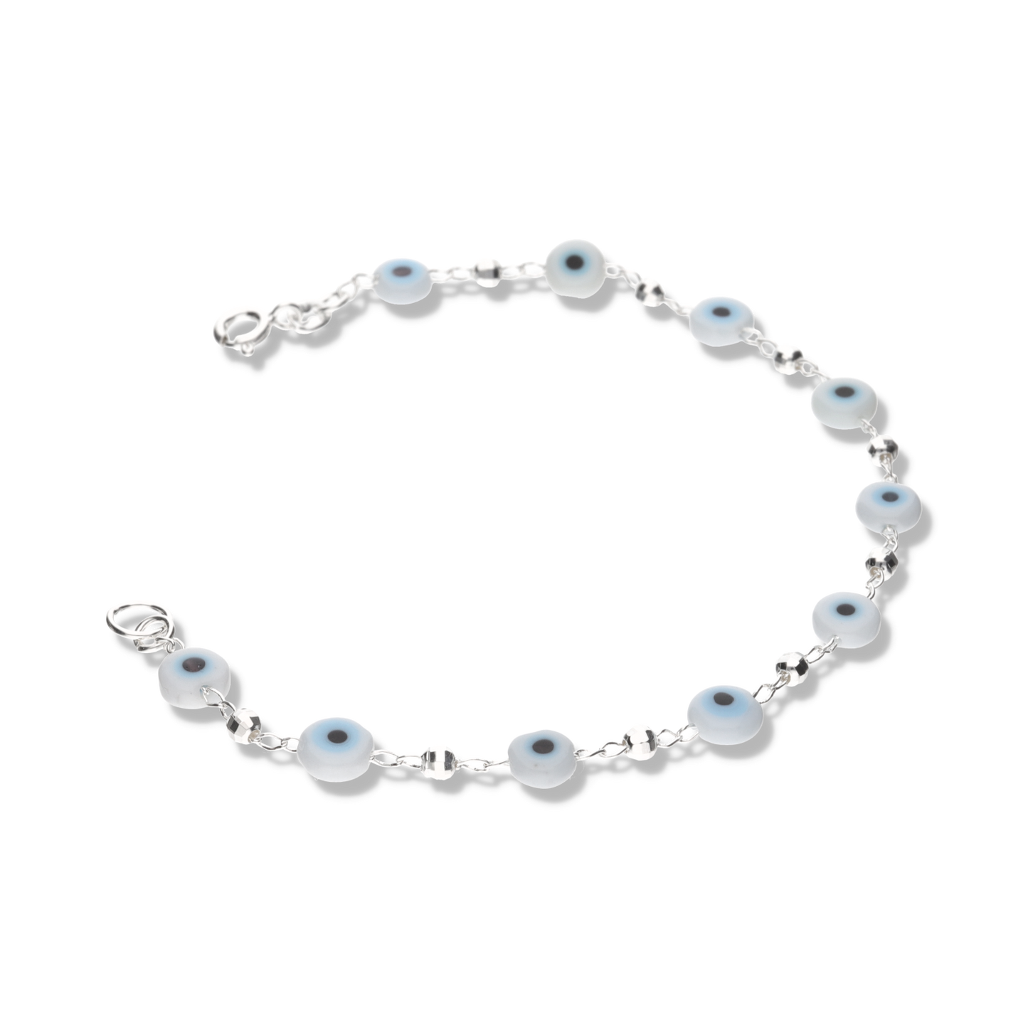 Pulsera de Ojo Turco Blanco